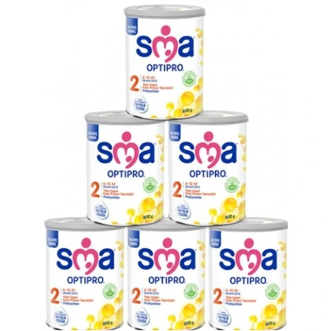 Sma 2 Optipro Probiyotik Devam Sütü 800 gr  6 Adet