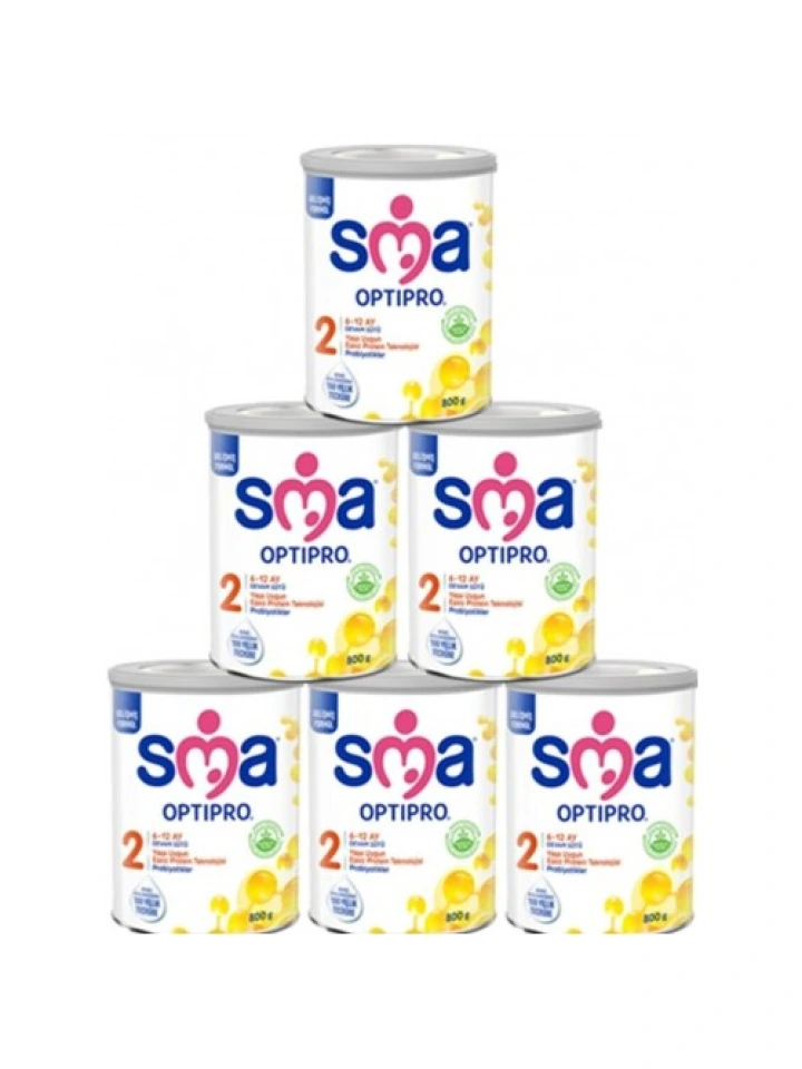 Sma 2 Optipro Probiyotik Devam Sütü 800 gr  6 Adet