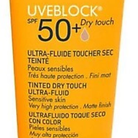Isispharma Uveblock Dry Touch Spf 50 40 ML Medium Tinted Yağlı Ciltler İçin renkli Güneş Koruyucu