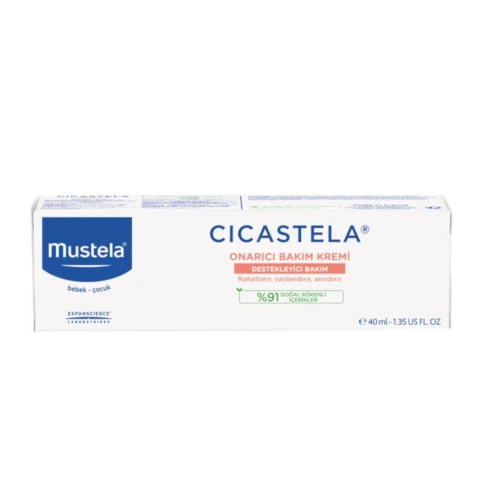 Mustela Cicastela Bakım Kremi 40 ml Hassas Ciltler İçin Nemlendirici Krem