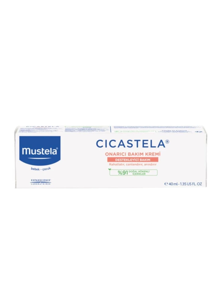 Mustela Cicastela Bakım Kremi 40 ml Hassas Ciltler İçin Nemlendirici Krem