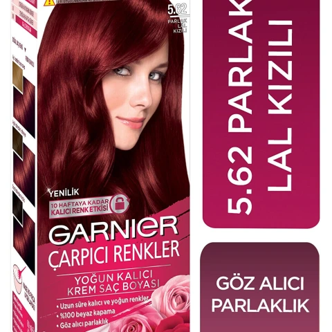 Garnıer Color Naturel Çarpıcı Renkler 5 62 Parlak Kızıl