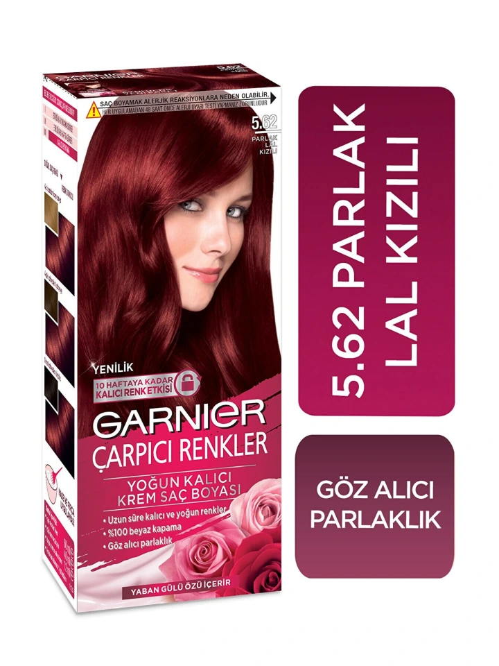 Garnıer Color Naturel Çarpıcı Renkler 5 62 Parlak Kızıl