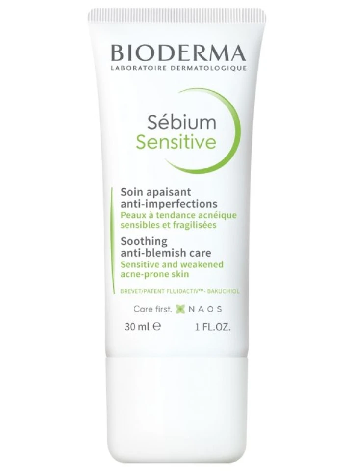 Bioderma Sebium Sensitive Krem 30 Ml Yağlı Ciltler İçin Nemlendirici Bakım Kremi
