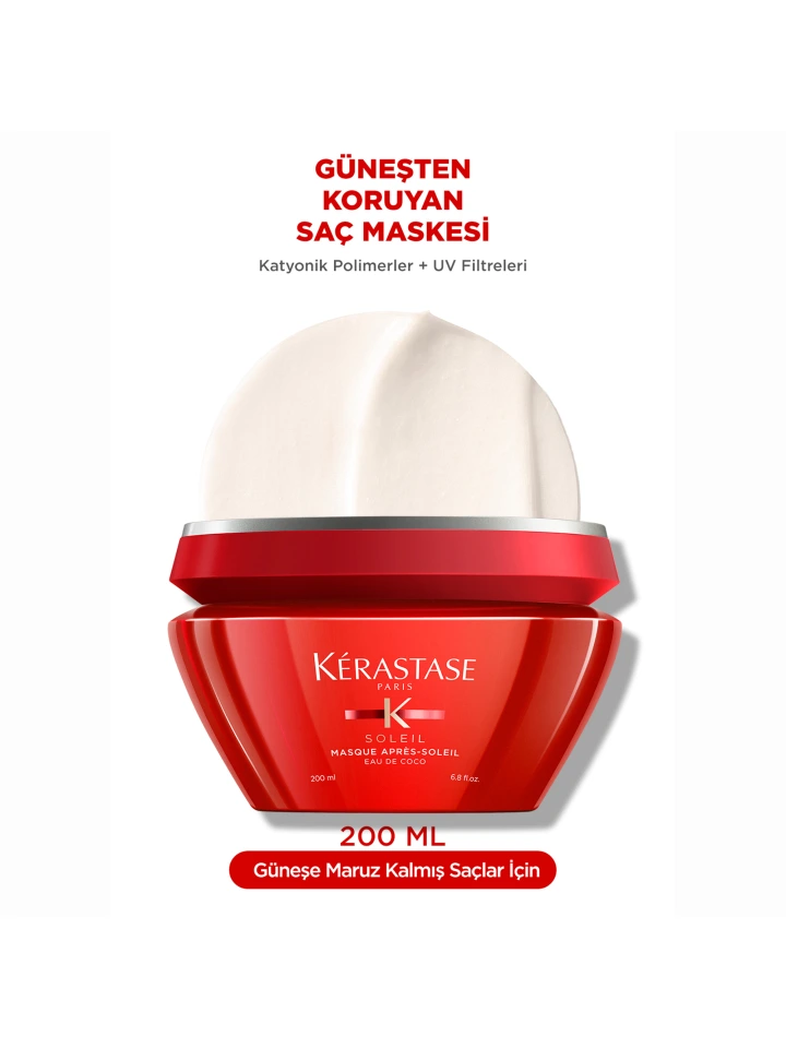 Kerastase Soleil Masque UV Defense Active Güneşin Zararlı Etkilerinden Koruyan Maske 200 ml
