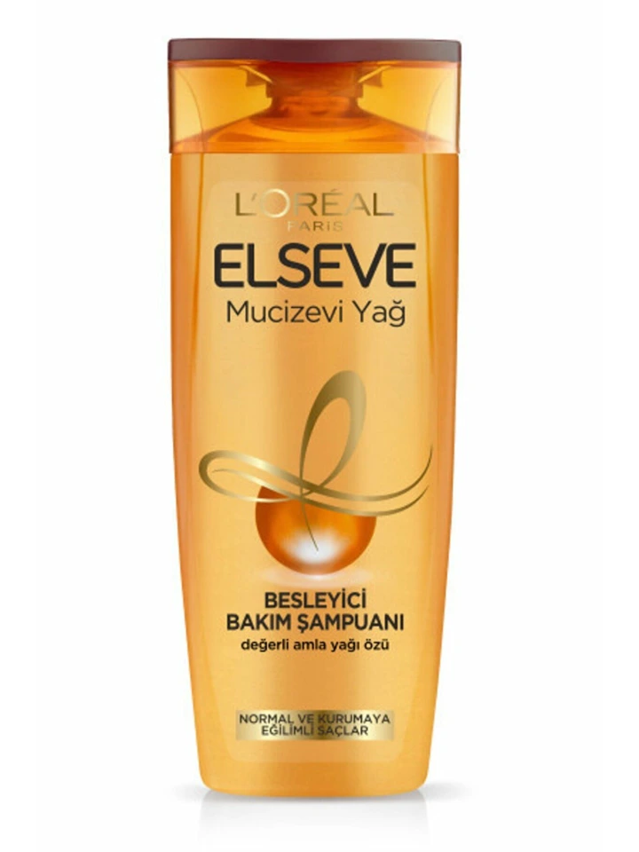 L'Oréal Paris Elseve Mucizevi Yağ Besleyici Bakım Şampuanı 450 Ml
