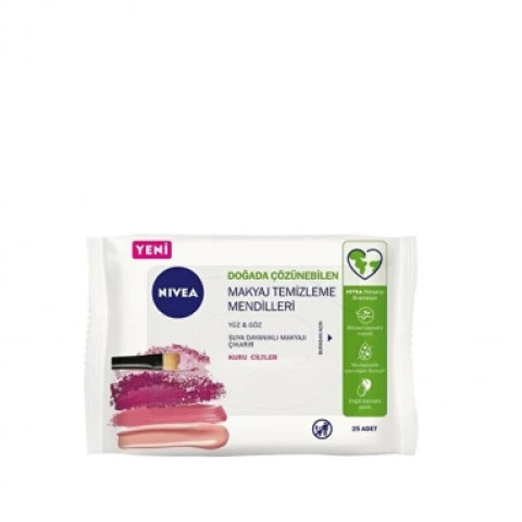 Nivea Nfc Makyaj Temizleme Mendileri Kuru Ciltler