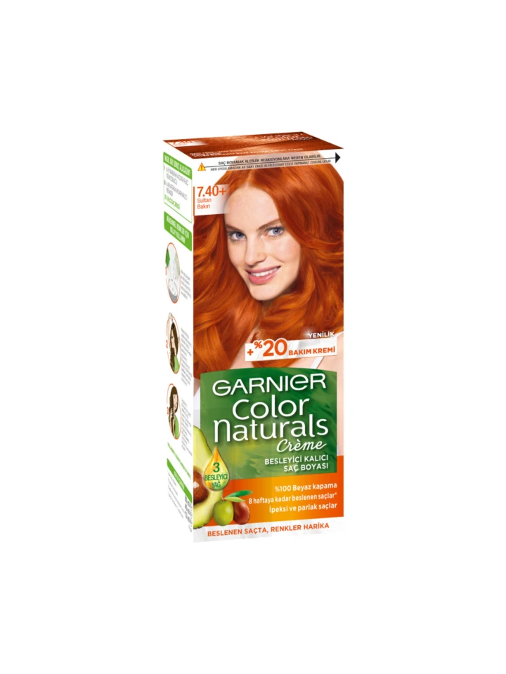 Garnıer Color Naturel 7 40 Copper Passıon Saç Boyası