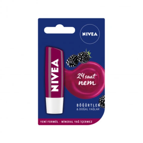 Nivea Dudak Kremi Böğürtlen Aromalı