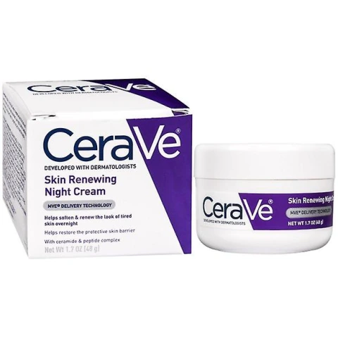 Cerave Cilt Yenileyici Gece Kremi Normal - Kuru Ciltler İçin