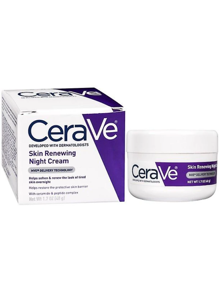 Cerave Cilt Yenileyici Gece Kremi Normal - Kuru Ciltler İçin