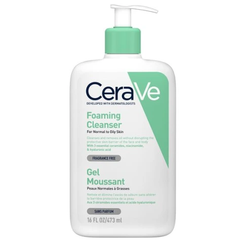 Cerave Foaming Cleanser Köpüren Temizleyici 473 ML