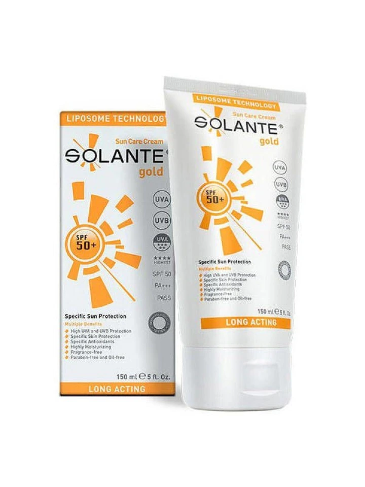 Solante Gold Krem Spf 50 150 ML Yağsız Güneş Kremi