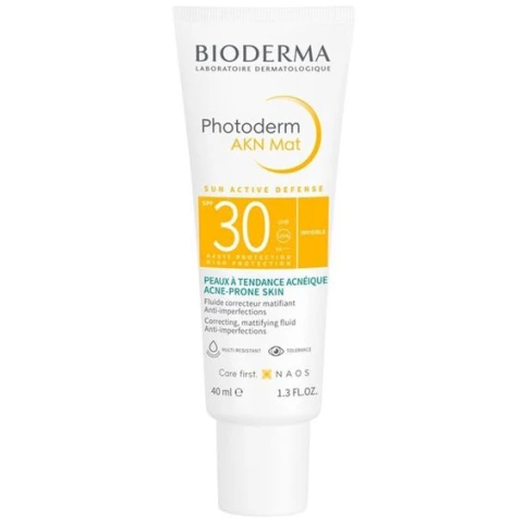 Bioderma Photoderm Akn Mat Krem SPF 30 40 ML Yağsız Güneş Kremi