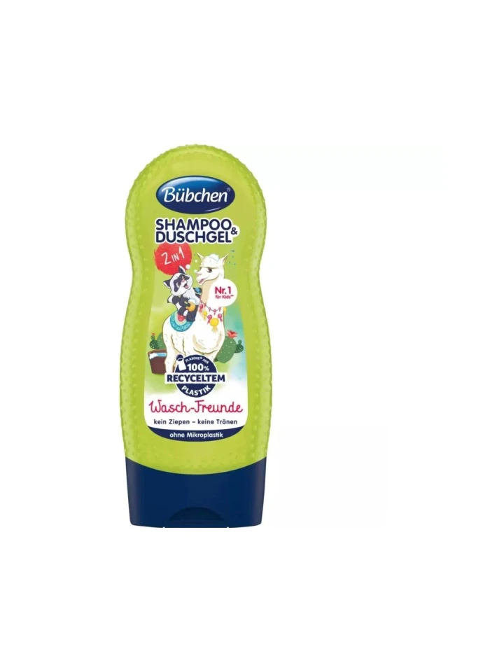 Bübchen Çocuk Şampuan & Duş Jeli 2 in 1 Wasch Friend 230 ml