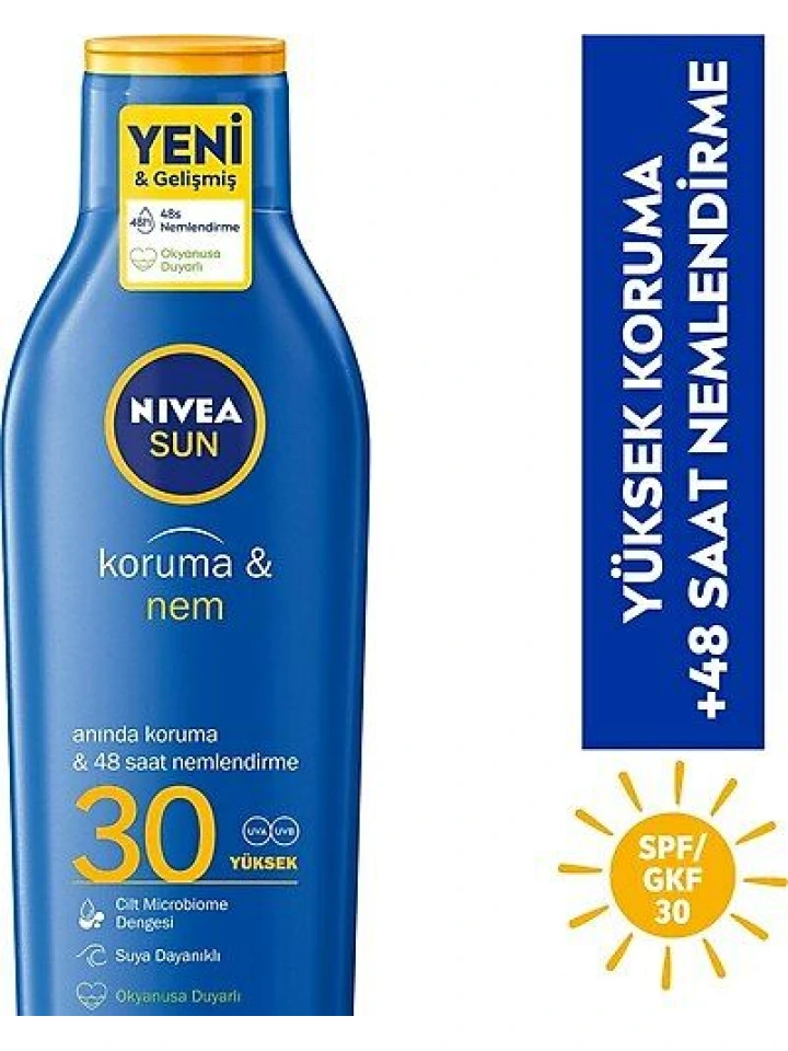 Nivea Sun Koruma ve Ferahlık Güneş Spreyi SPF 30 Güneş Koruyucu 200ml