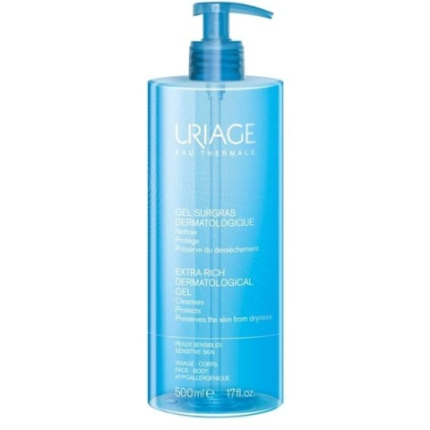 Uriage Surgras Liquide Dermatologique 500 ML Saç ve Vücut Temizleme Jeli