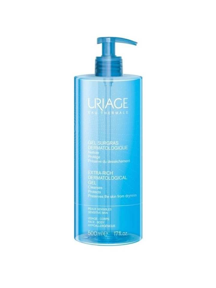 Uriage Surgras Liquide Dermatologique 500 ML Saç ve Vücut Temizleme Jeli