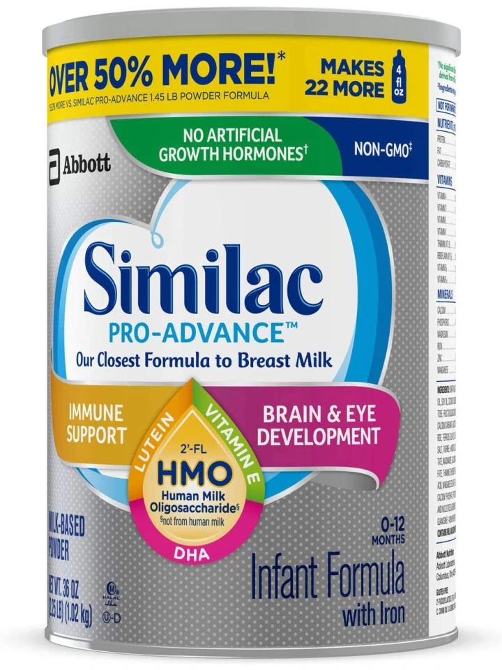 Similac Pro-Advance Bebek Maması 36 oz 1.02 kg – 3’lü Paket