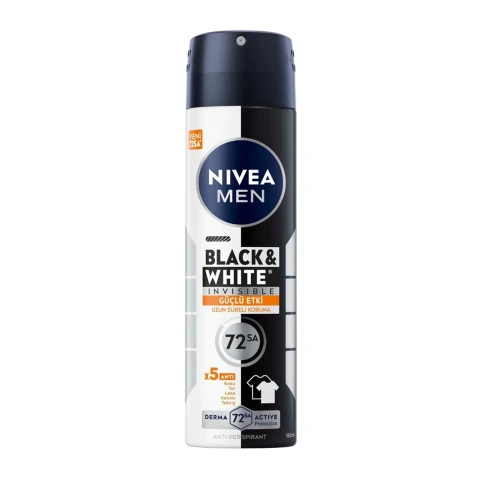 Nivea Sprey Erkek Inv B W Ultımate Güçlü 150 ML