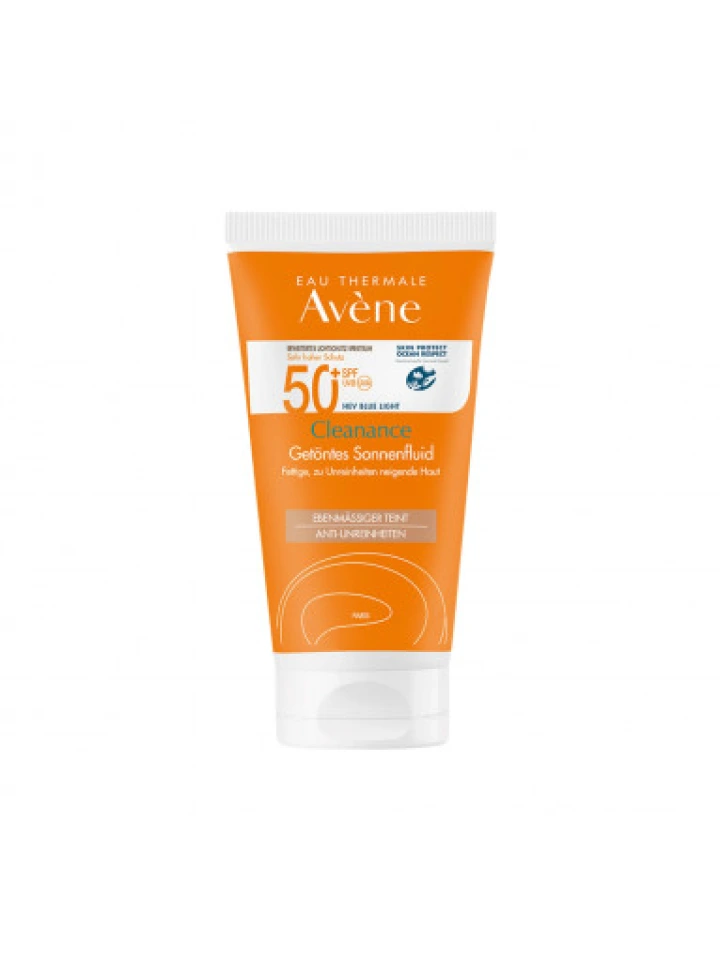Avene Cleanance Solaire Tinted Spf 50 50 ML Yağlı Ciltler İçin Renkli Güneş Kremi