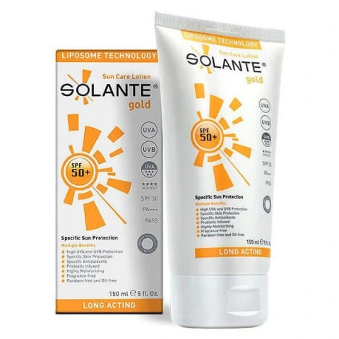 Solante Gold Losyon Spf 50 150 ML Güneş Koruyucu Losyon