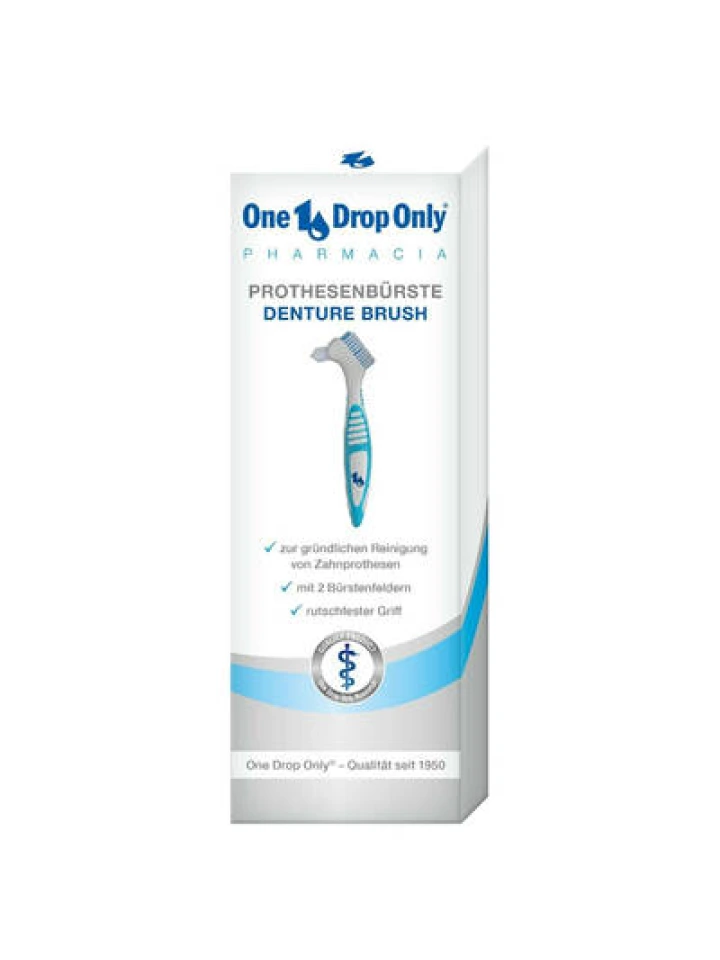 One Drop Only Diş Protezi Çift Yönlü Temizleme Fırçası