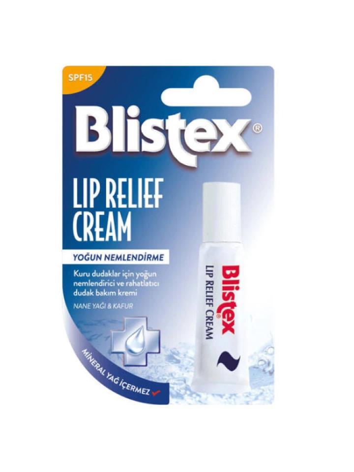 Blistex Lip Relief Cream SPF10 6 ML Dudak Bakım Kremi