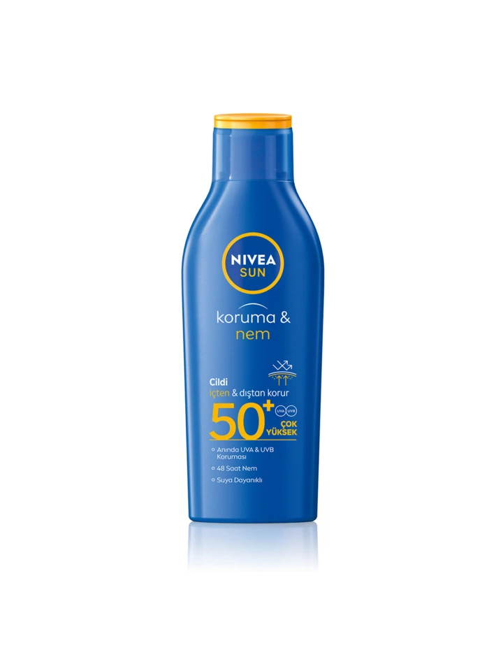 Nivea Güneş Sütü Sun Koruma 50 200 ml Losyon
