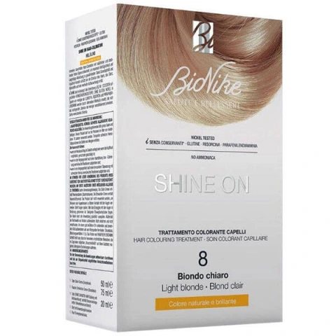 Bionike Shine On Saç Boyama Kiti Açık Sarı No 8