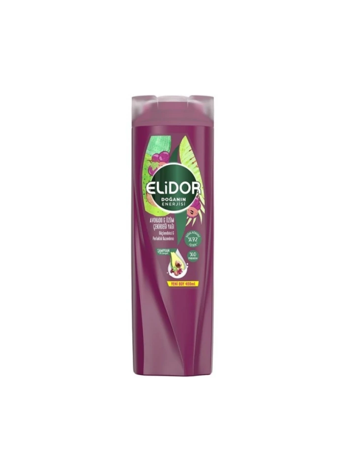 Elidor Avokado&Üzüm Çekirdeği Yağı Şampuan 400 Ml