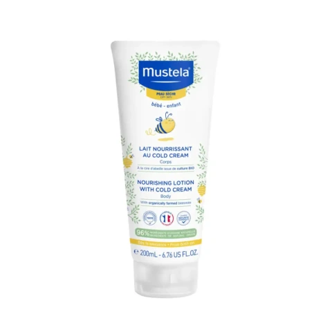 Mustela Nourishing Lotion With Cold Cream Nutri Protective 200 ML Bebekler için Vücut Losyonu