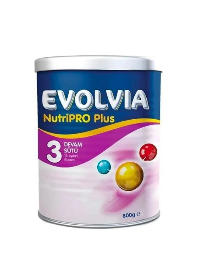 Evolvia 3 Devam Sütü Nutripro Plus 800 Gr