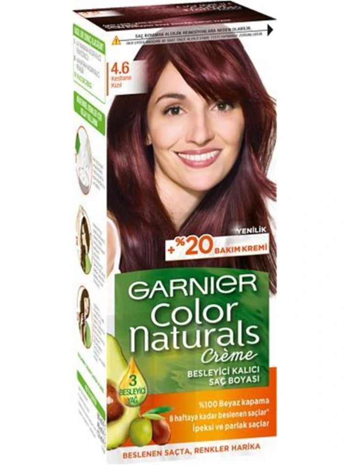 Garnıer Color Naturel 4 6 Ch Rou Saç Boyası