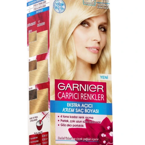 Garnıer Color Naturel  Çarpıcı Renkler 110 Açık Elmas Sarı