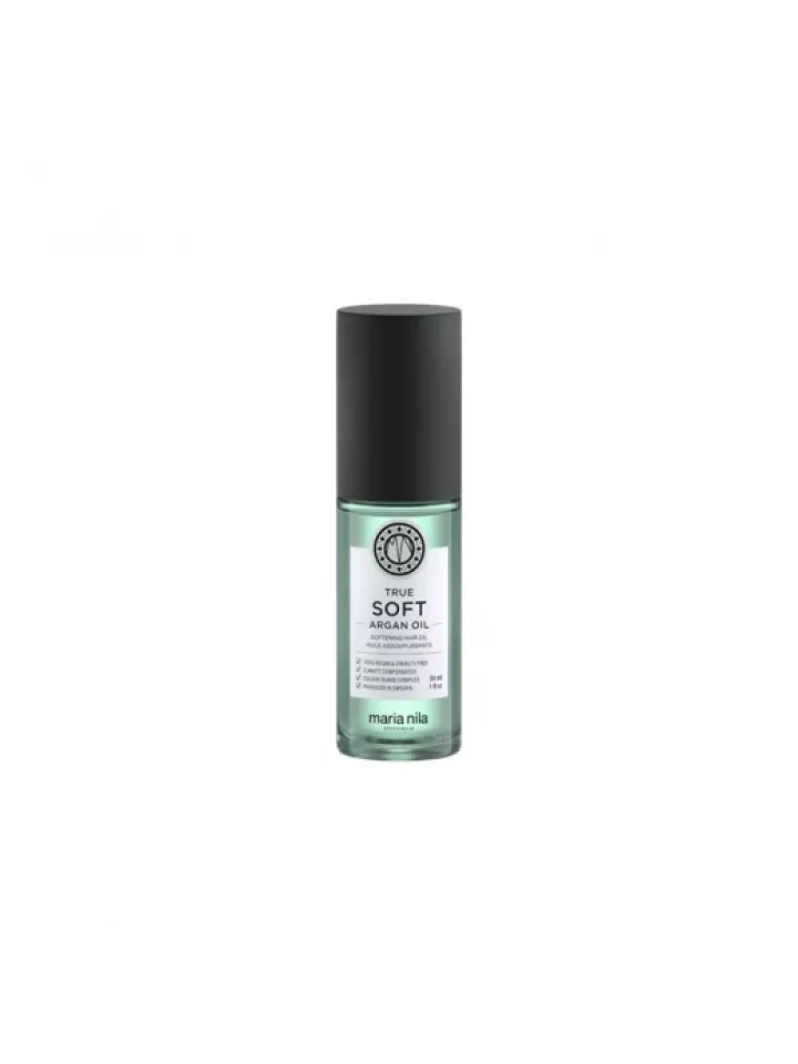 Maria Nila True Soft Kuru Kırılgan Saçlar İçin Besleyici Nemlendirici Mini Argan Yağı 30 ml