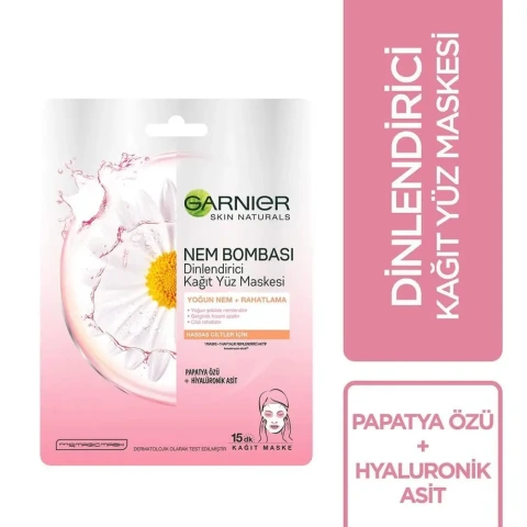 Garnier Maske Pembe Dinlendirici