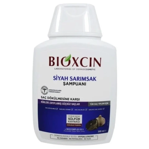 Bioxcin 300 Ml Siyah Sarımsak Şampuanı