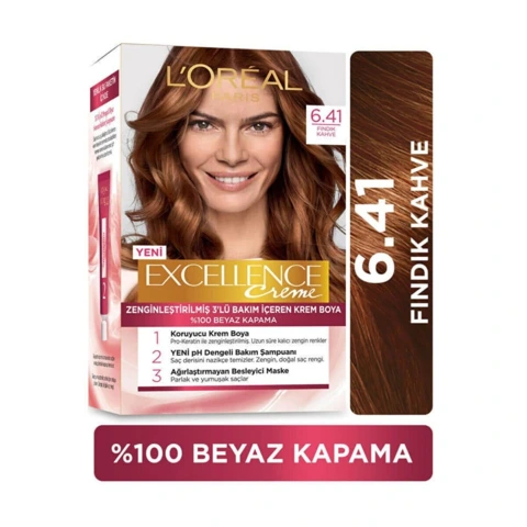 Loreal Excell 6 41 Fındık Kahve Saç Boyası