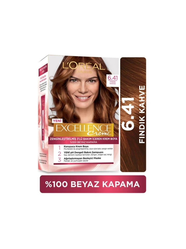 Loreal Excell 6 41 Fındık Kahve Saç Boyası