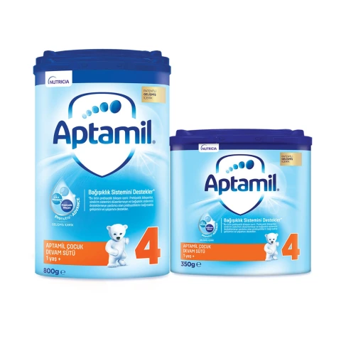 Aptamil 4 Çocuk Devam Sütü 800 Gr  350 Gr hediye