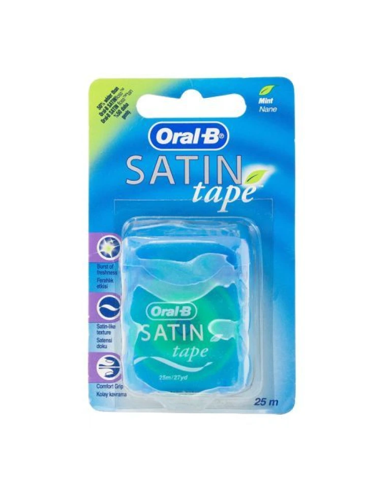 Oral B Diş İpi Satin Tape Mint 25M
