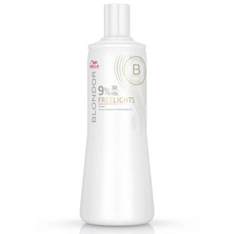 Wella Blondor Freelights  Yüzde 9 Oksidan 30 Volum 1000 ml