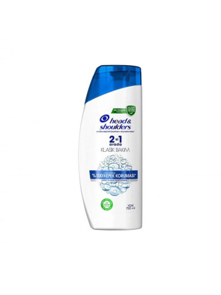 Head & Shoulders 2si 1 Arada Klasik Bakım Şampuan 750 ml