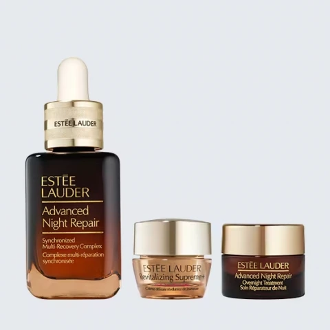 Estee Lauder Advanced Night Repair 50 Ml Nightly Renewal Cleanse Repair Glow Set