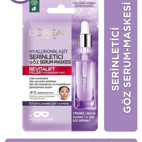 L'Oréal Paris Revitalift Filler Göz Maske