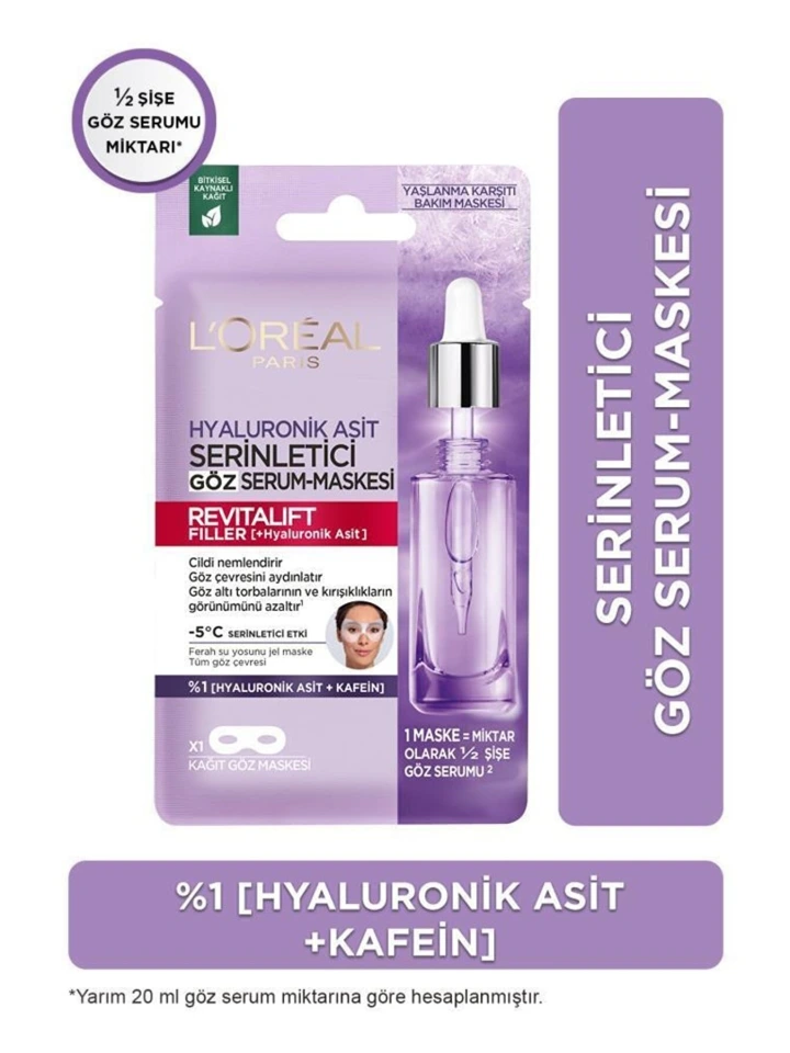 L'Oréal Paris Revitalift Filler Göz Maske