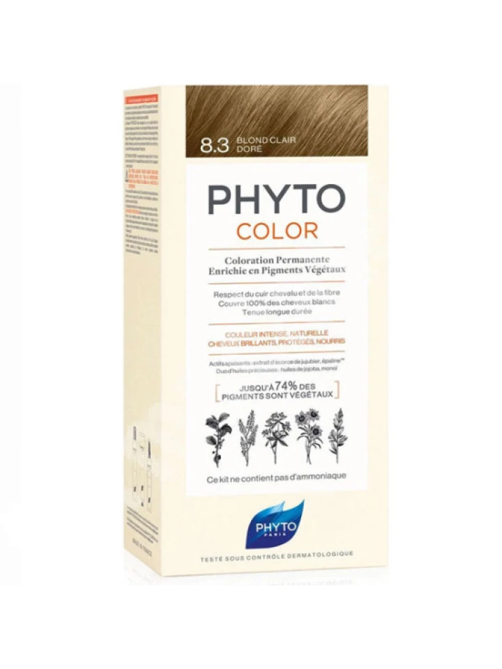 Phyto Phytocolor Bitkisel Saç Boyası 8 3 Sarı Dore