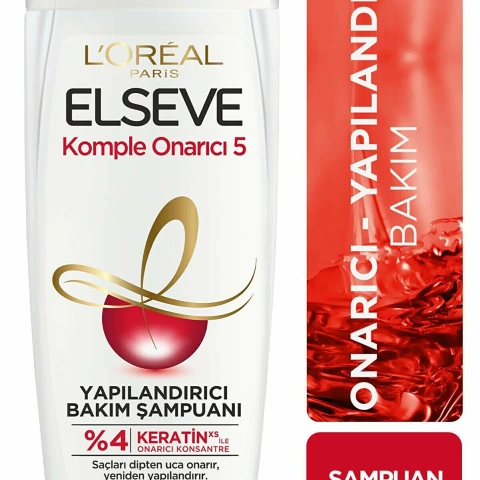 Elseve Şampuan 450 ML Komple  Onarıcı 5 Kremli
