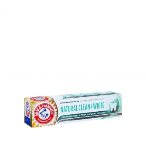 Arm & Hammer Natural Clean Beyazlatıcı Diş Macunu 75 ml